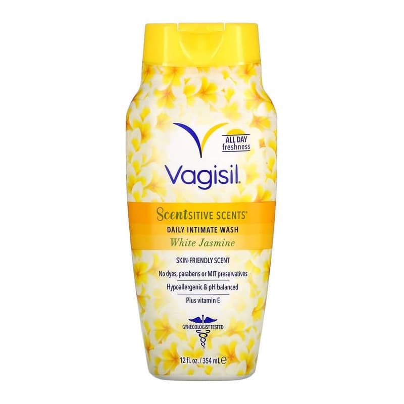 Scentsitive Scents, Daily Intimate Wash, White Jasmine