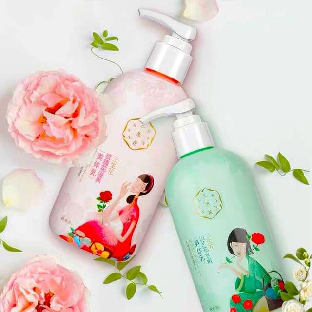 Oil Essence Fragrance Body Lotion, #Camellia