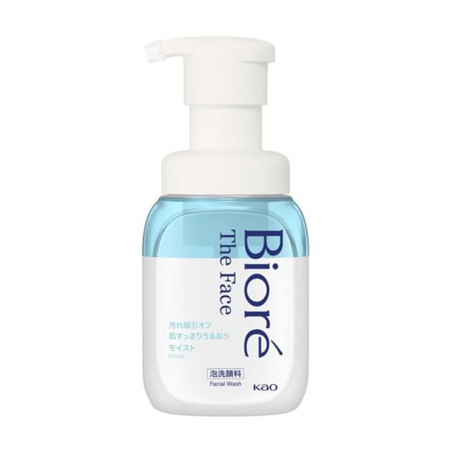 Biore The Face Foam Facial Cleanser Moist