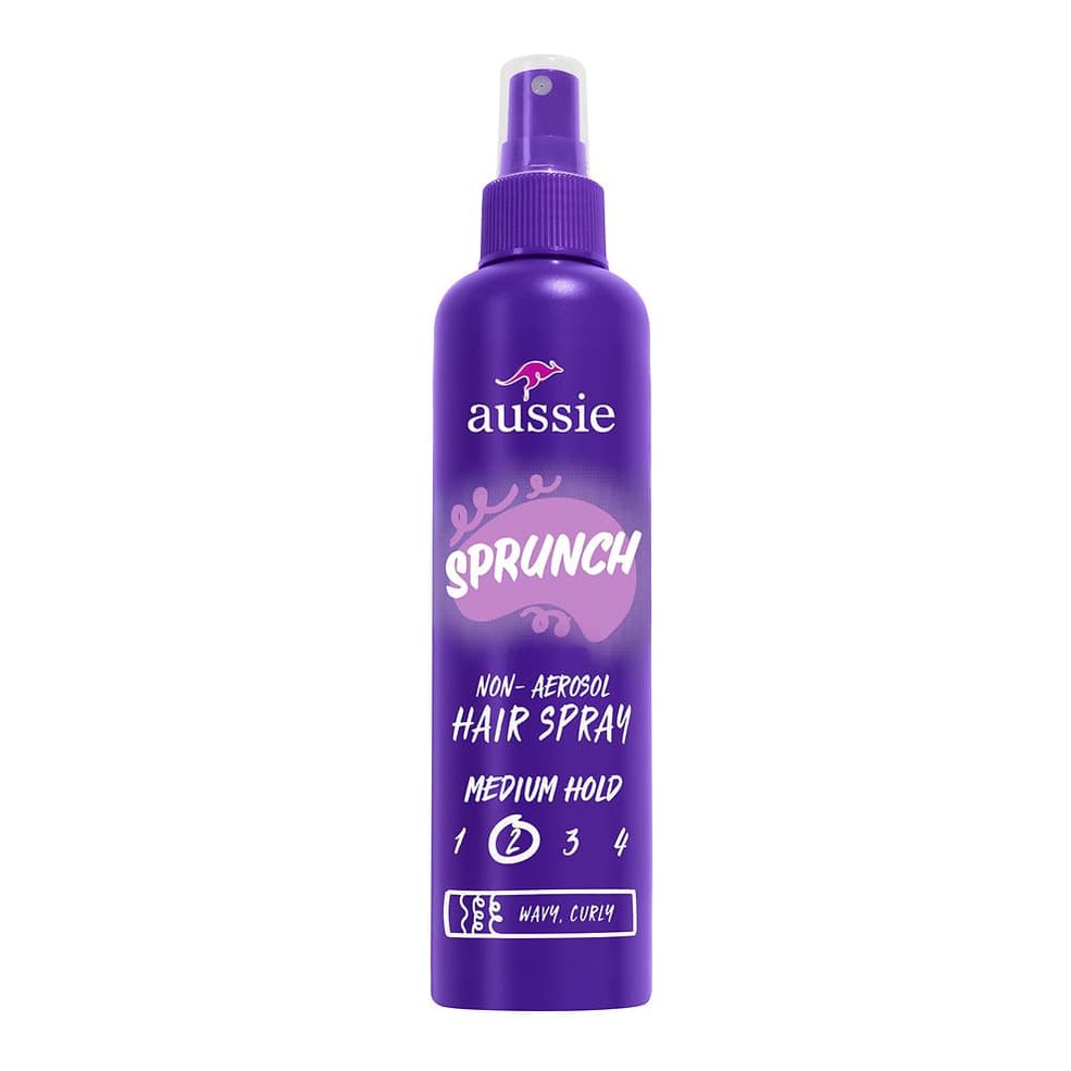 Non-Aerosol Hair Spray for Curly Hair and Wavy Hair Fresh citrus
