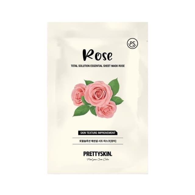 Total Solution Essential Sheet Mask, Rose