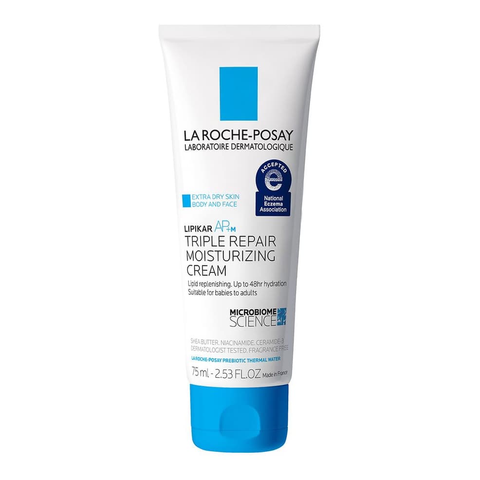 Lipikar Balm AP+ Lotion, Body and Face Moisturizer for Extra Dry Skin