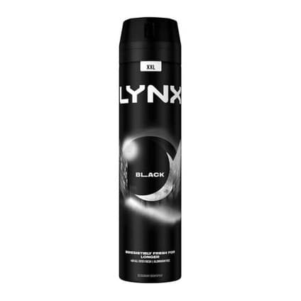 Aerosol Bodyspray Deodorant XXL Black