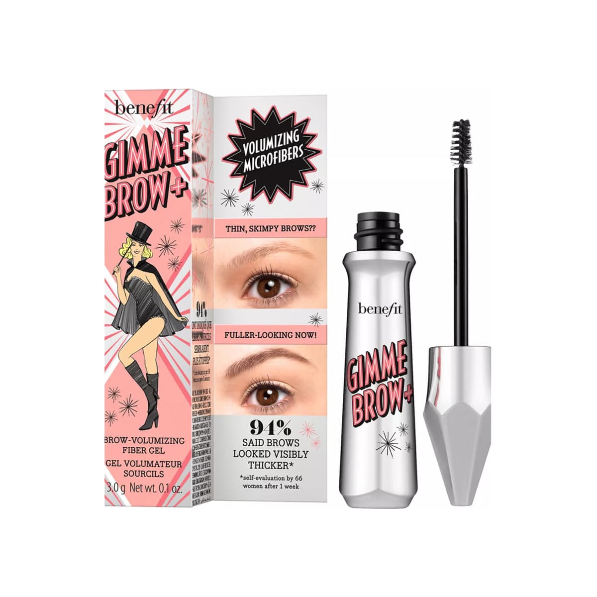 Gimme Brow+ Volumising Eyebrow Gel, #03