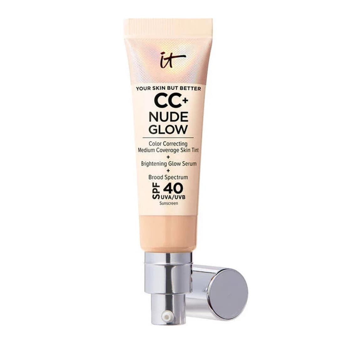CC+ Nude Glow Lightweight Foundation SPF40 Light Medium