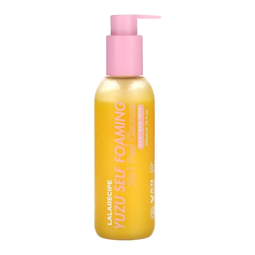 Yuzu Self Foaming, 3 in 1 Peel Cleanser