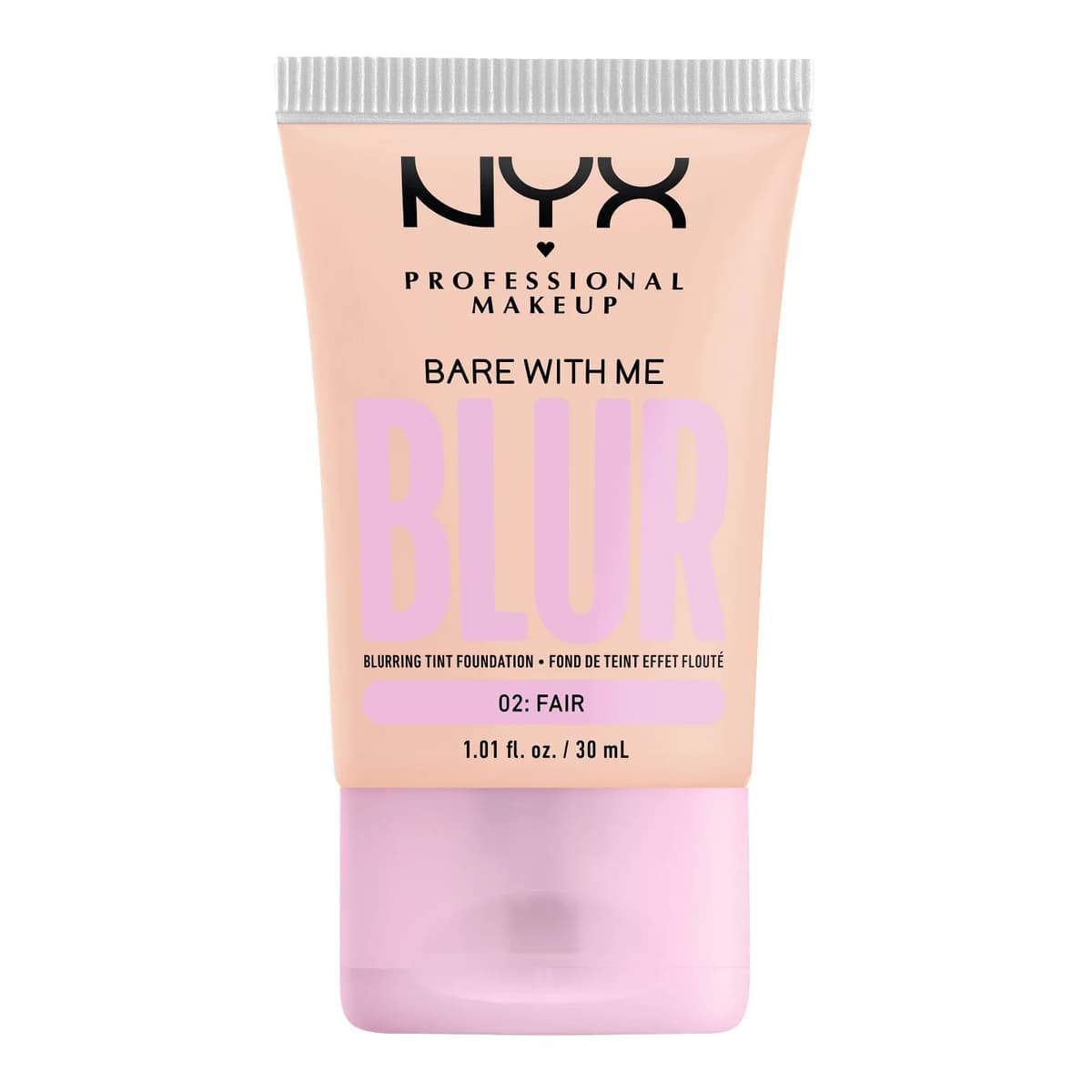 Bare With Me Blur Tint Soft Matte Foundation, #02 Fair