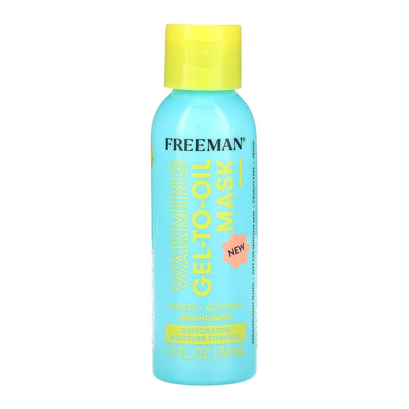 Warming Gel-To-Oil Beauty Mask, Ginger + Glycerin