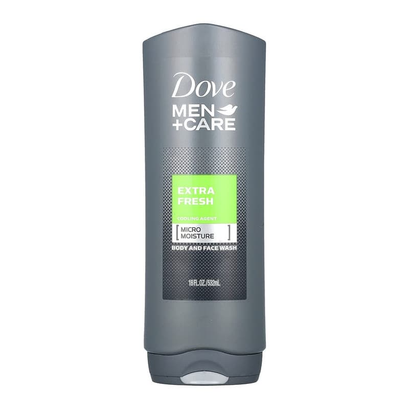 Men+Care, Body and Face Wash, Extra Fresh