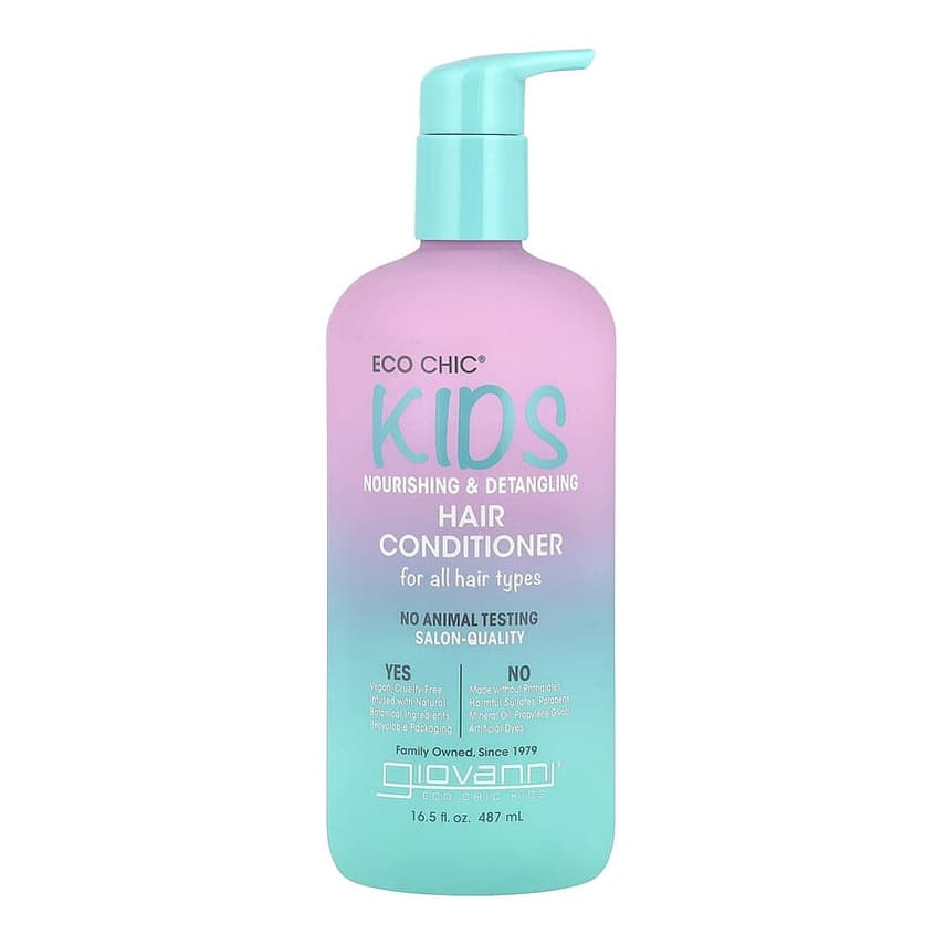 Eco Chic® Kids, Nourishing & Detangling Hair Conditioner, For All Hair Types