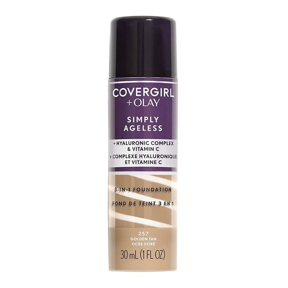 Simply Ageless 3-in-1 Liquid Foundation, Golden Tan