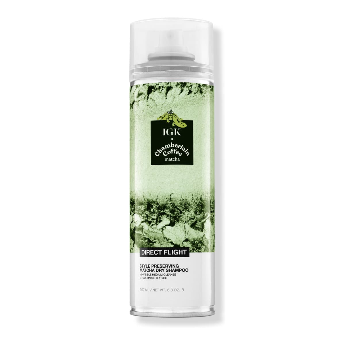 Limited Edition Direct Flight x Chamberlain Coffee Matcha Dry Shampoo