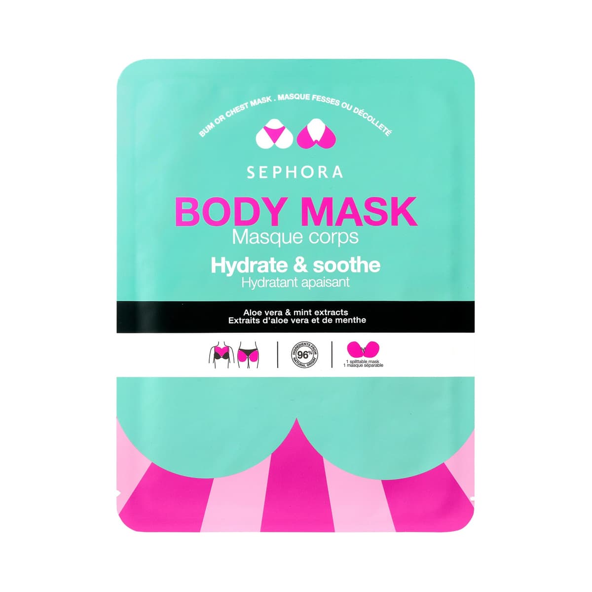 Body Mask for Chest and Bum