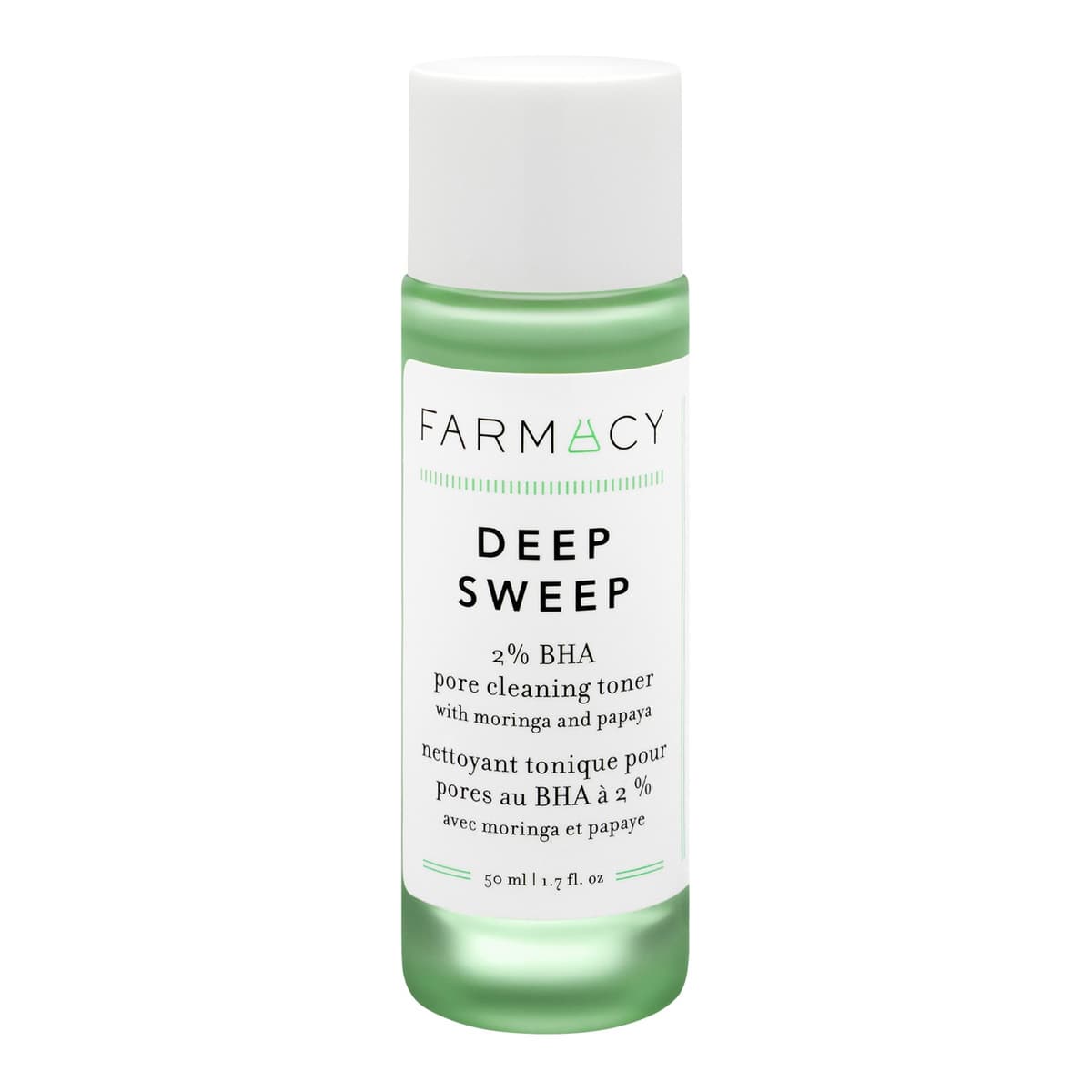 Mini Deep Sweep 2% BHA Pore Cleaning Toner with Moringa + Papaya