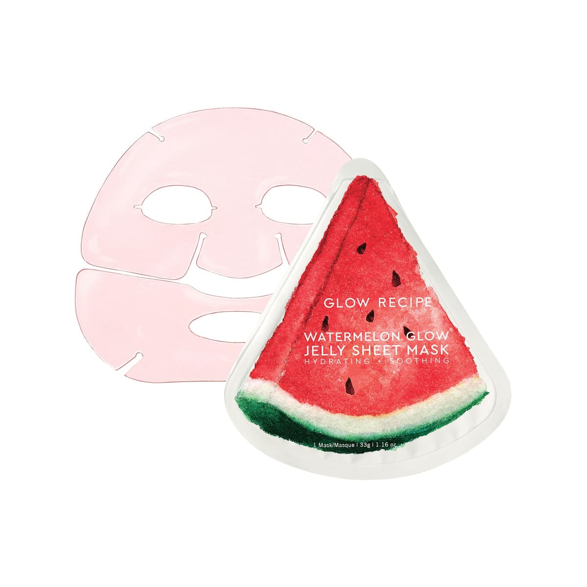 Watermelon Glow Hydrating & Soothing Jelly Sheet Mask