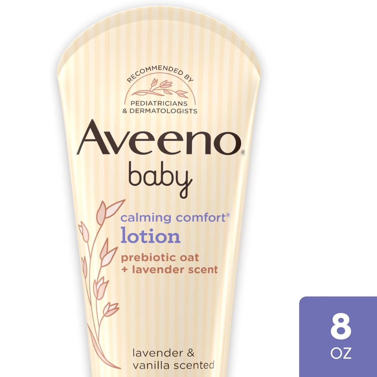 Baby Calming Comfort Moisturizing Body Lotion - Lavender & Vanilla Scents