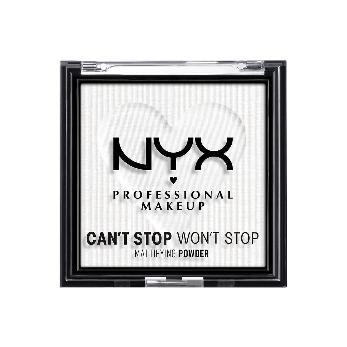 Can't Stop Won't Stop Mattifying Pressed Powder, Brightening Translucent