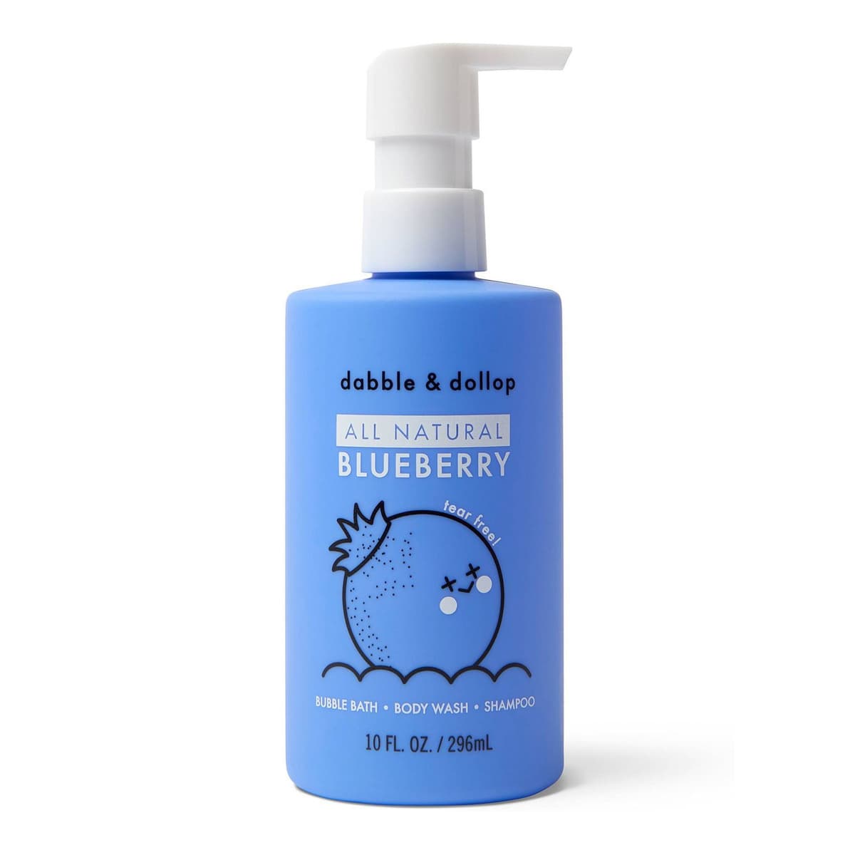 Kids' 3-in-1 Shampoo, Body Wash & Bubble Bath - Blueberry