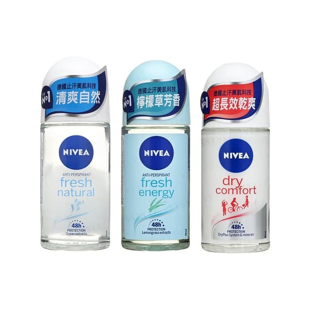 48H Deodorant Roll On, Dry Comfort