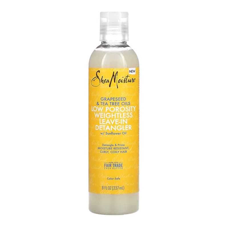 Grapeseed & Tea Tree Oils, Low Prosperity Weightless Leave-In Detangler