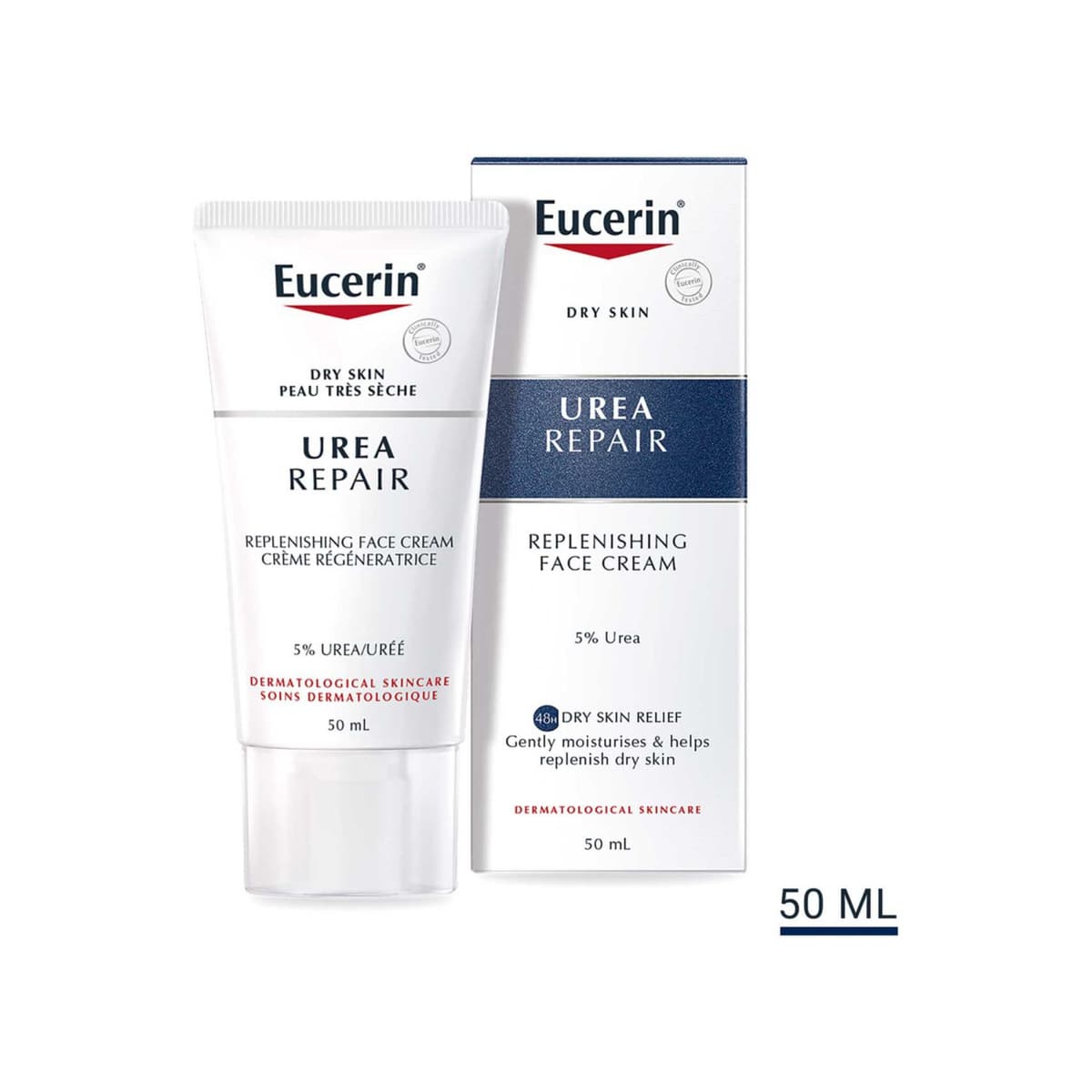UreaRepair Replenishing Dry Skin Face Cream 5% Urea