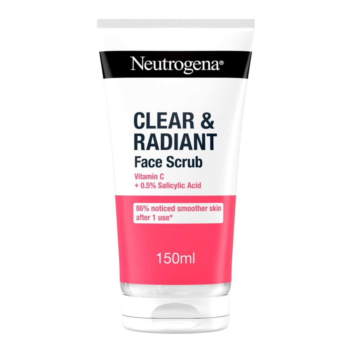 Clear & Radiant Face Scrub Daily Exfoliator with Vitamin C (1x )
