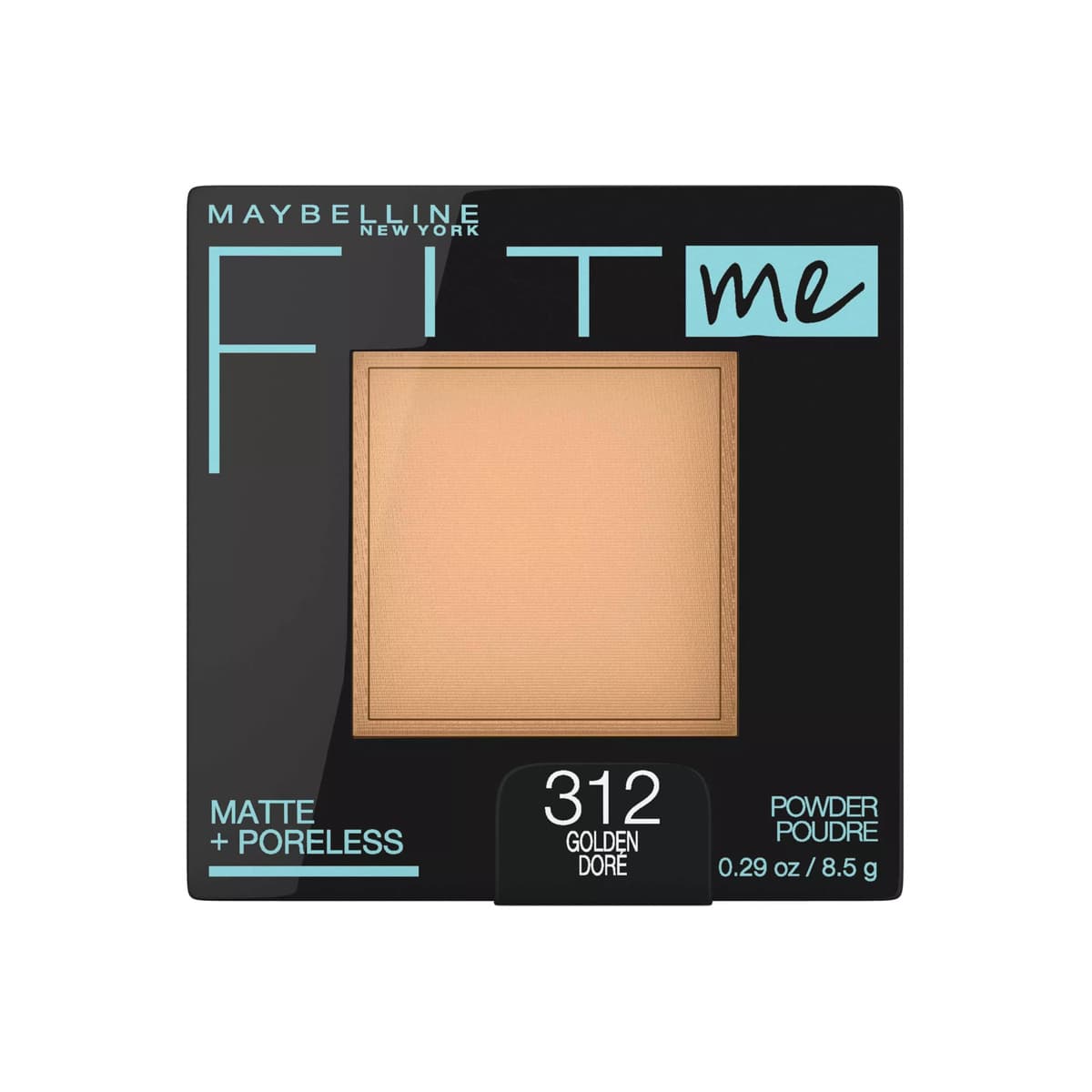 Fit-Me Matte-Poreless Pressed Face Powder - 312 Golden