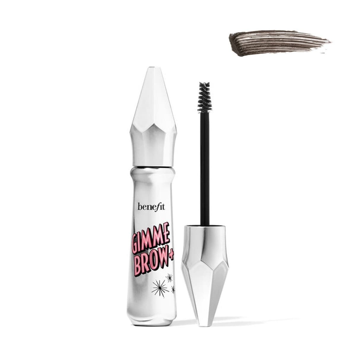 Gimme Brow+ Brow-Volumizing Fiber Gel 6 Warm Black-Brown