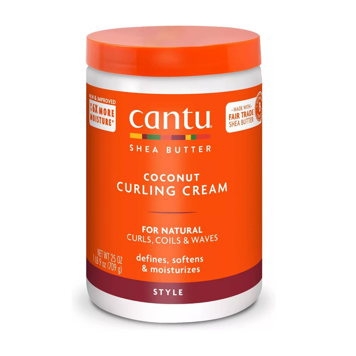 Natural Hair Coconut Curling Cream with Shea Butter