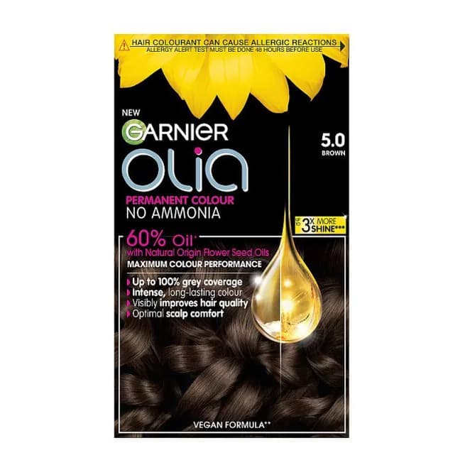 5.0 Brown Permanent Hair Dye