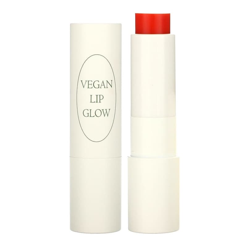 Vegan Lip Glow, #03 Coral Rose