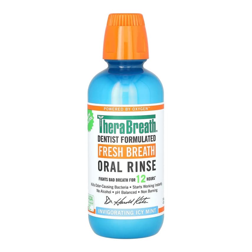 Fresh Breath Oral Rinse, Invigorating Icy Mint