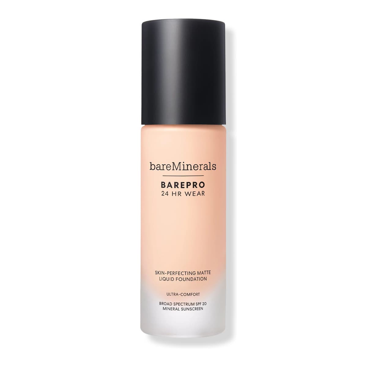 BAREPRO 24HR Wear Skin-Perfecting Matte Liquid Foundation Mineral SPF 20, Fair 10 Neutral