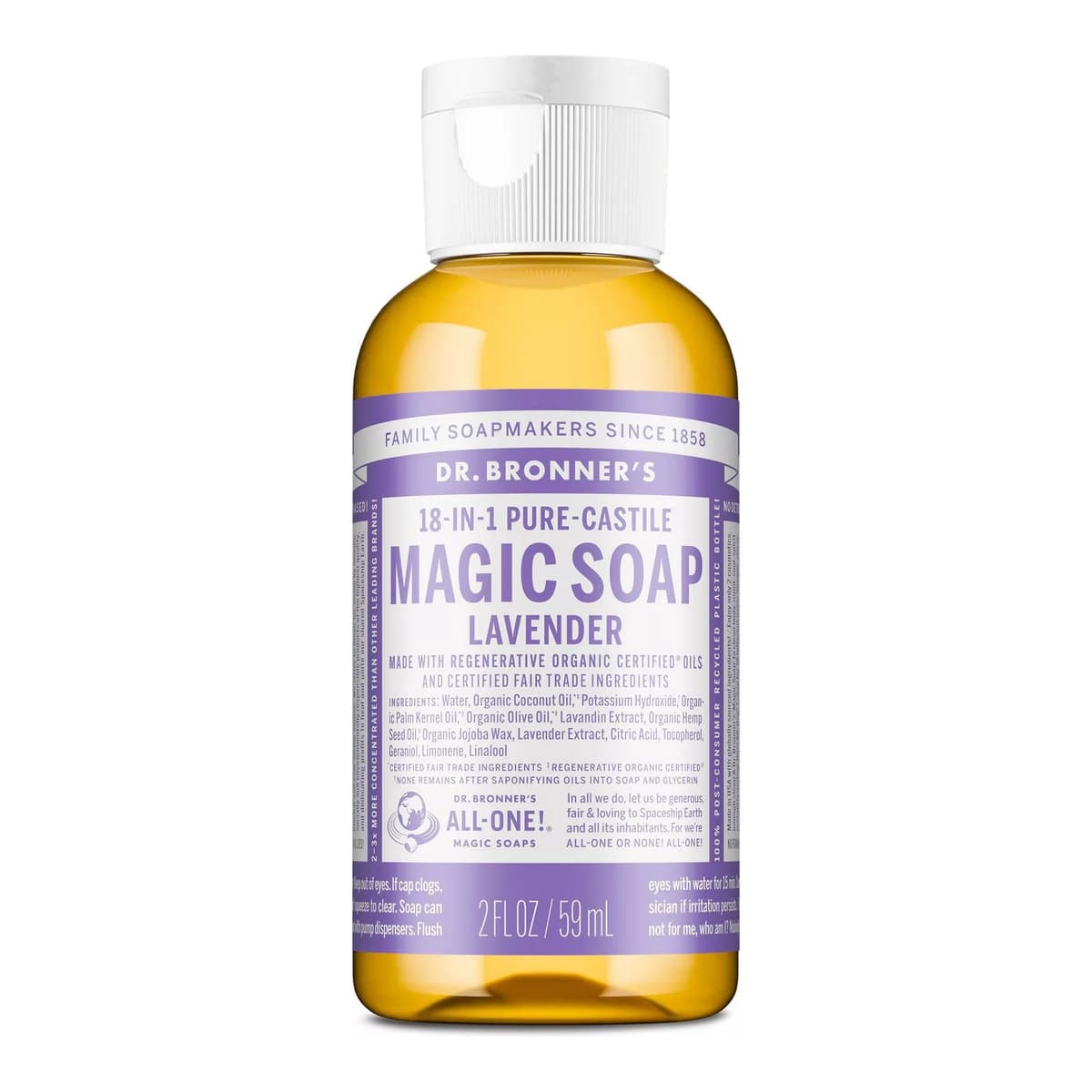 Magic Pure Castile Liquid Soap Bodywash - Lavender