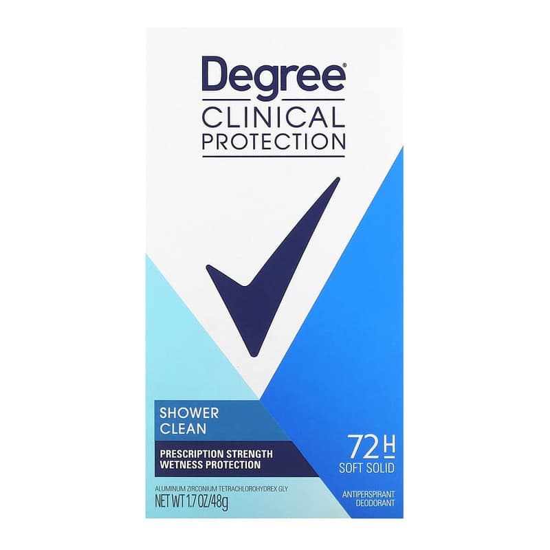 Women, Clinical Protection, Antiperspirant Deodorant, Soft Solid, Shower Clean