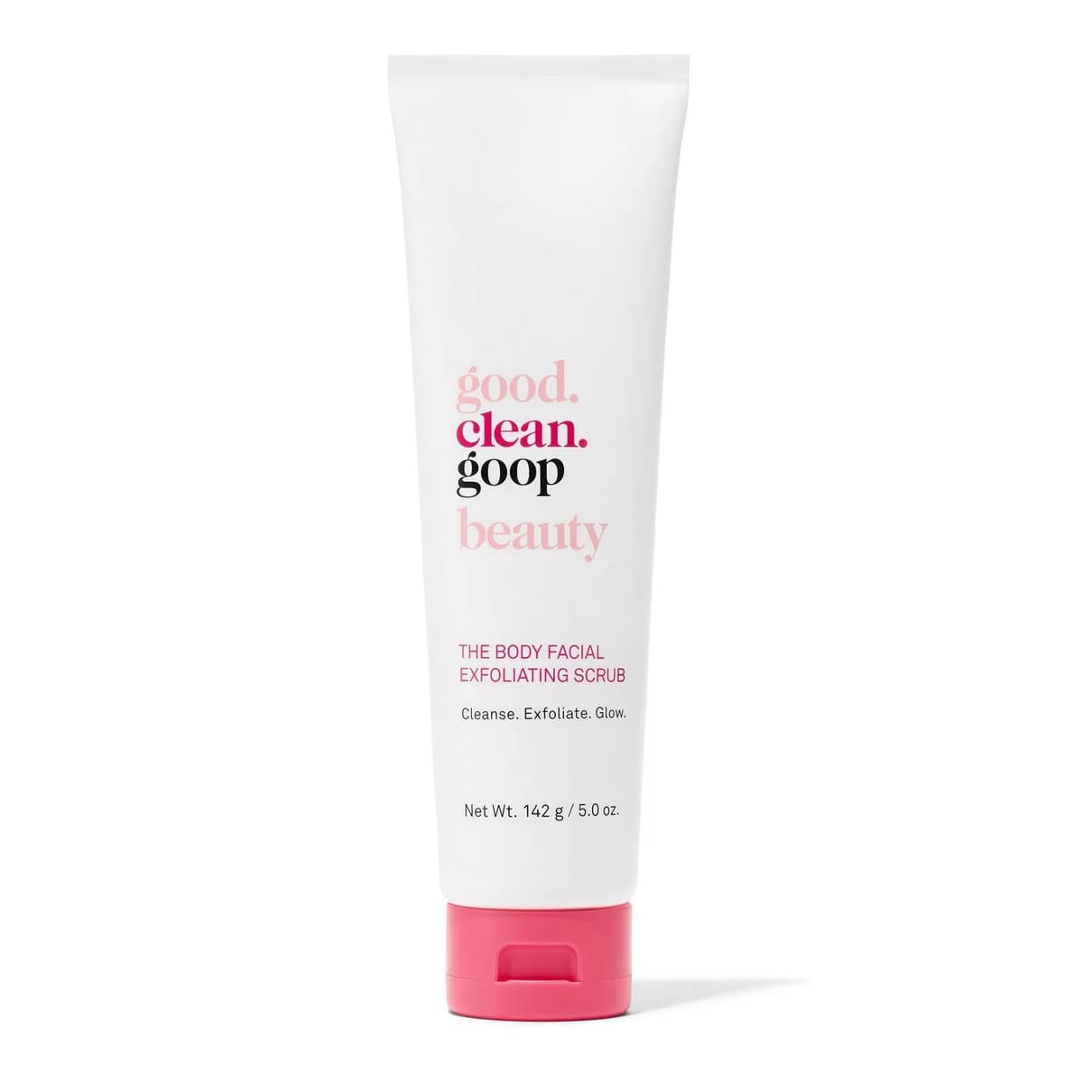 beauty The Body Facial Exfoliating Scrub with Hyaluronic Acid and Vitamin E