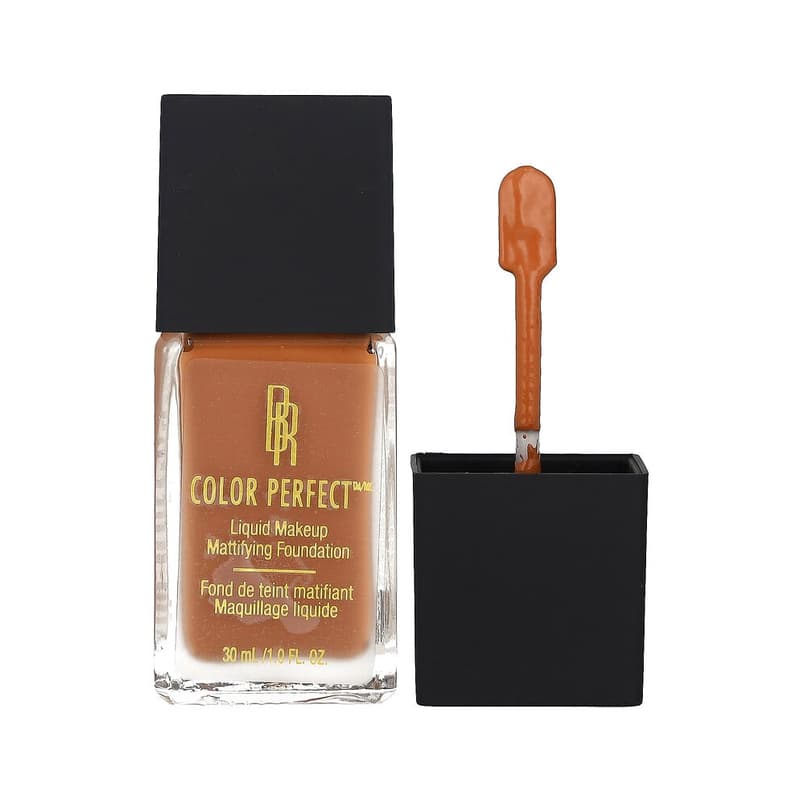 Color Perfect, Liquid Makeup Mattifying Foundation, #8414 Brownie