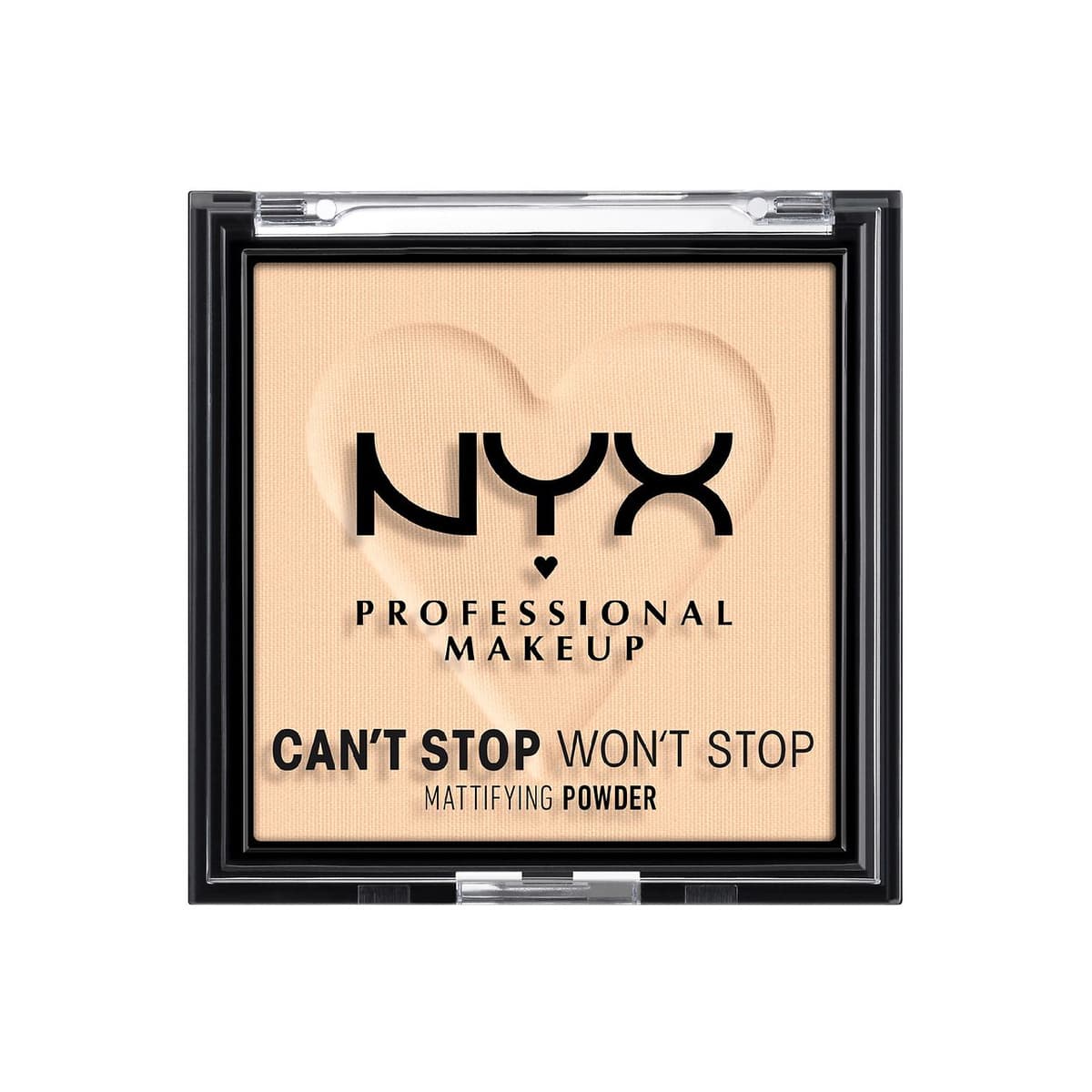 Can't Stop Won't Stop Mattifying Pressed Powder, Light