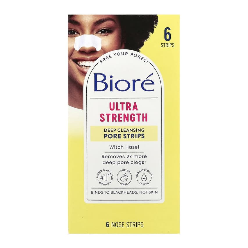 Ultra Strength Deep Cleansing Pore Strips, Witch Hazel