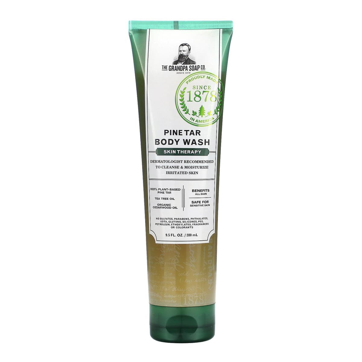 Pine Tar Body Wash, Skin Therapy