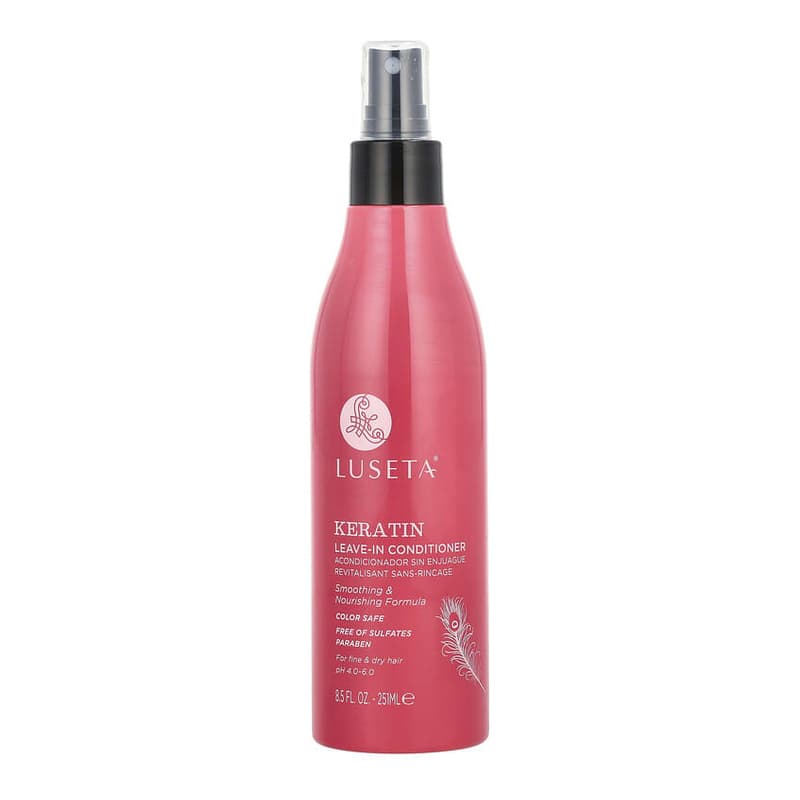 Keratin, Leave-In Conditioner, For Fine & Dry Hair