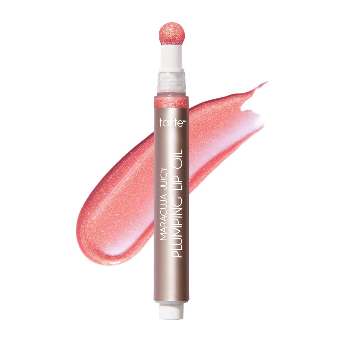 Maracuja Juicy Plumping Shimmering Lip Oil, Shimmering Rose