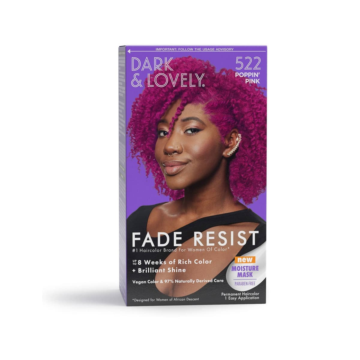 Fade Resist Rich Conditioning Hair Color, #522 Poppin Pink