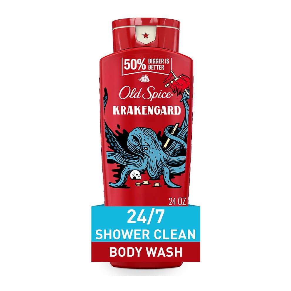 Cleansing Body Wash for Men, 24/7 Shower Clean with Lasting Scent Deep Ocean