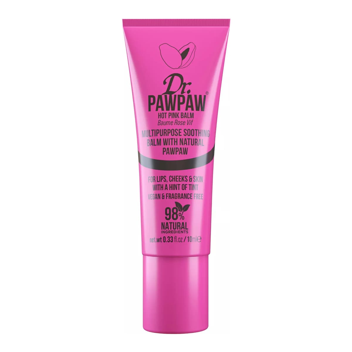 Multipurpose Tinted Lip Balm - Hot Pink