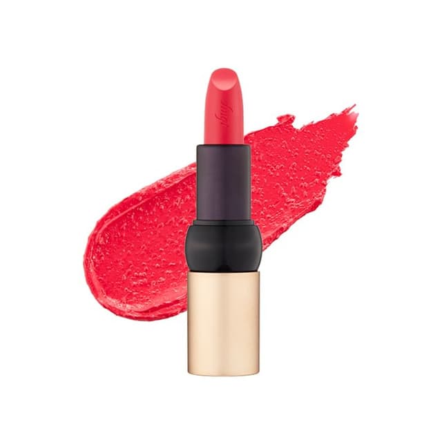 fmgt New Bold Sheer Glow Lipstick, #13 Key To The Coral