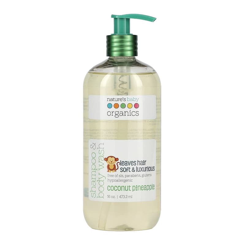Shampoo & Body Wash, Coconut Pineapple