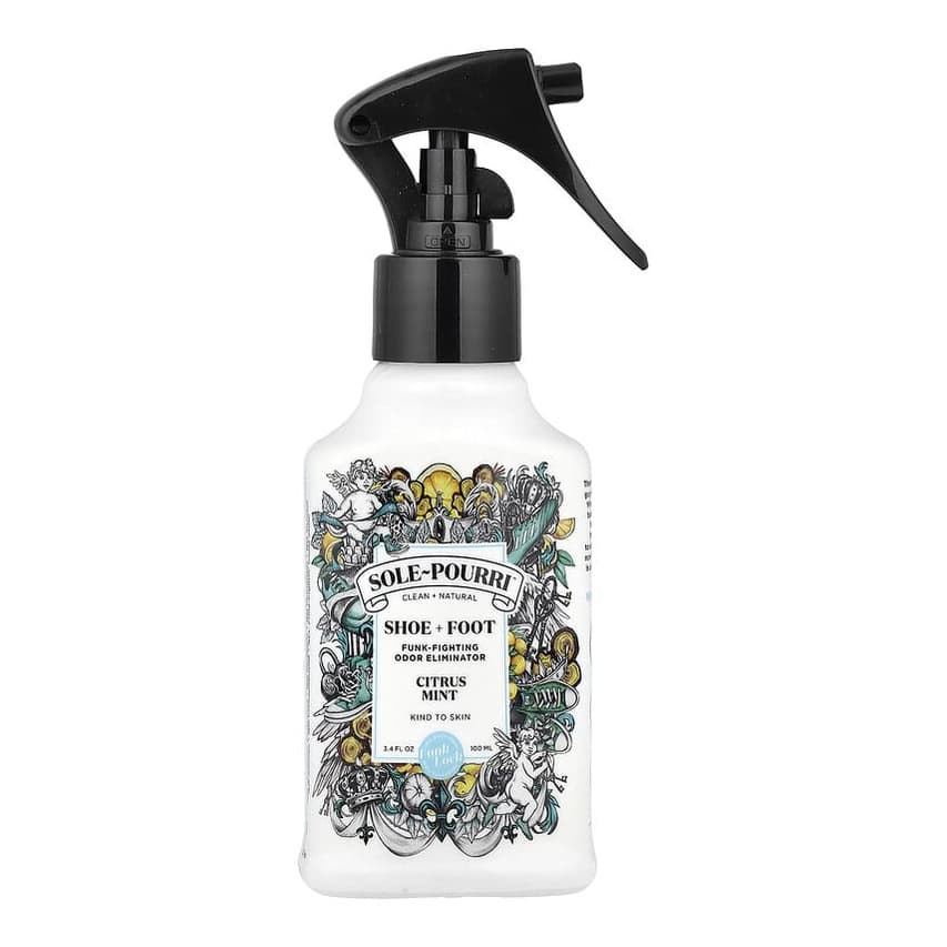 Sole-Pourri™, Shoe + Foot Funk-Fighting Odor Eliminator, Citrus Mint