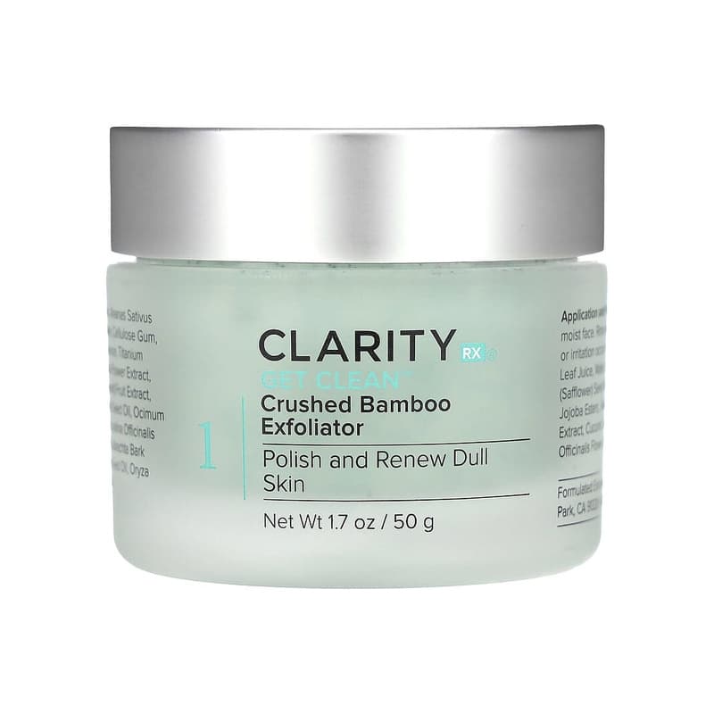 Get Clean, Crushed Bamboo Exfoliator