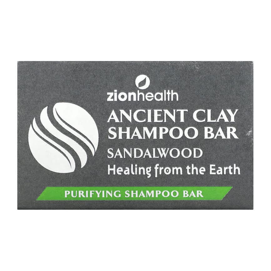 Ancient Clay Shampoo Bar, Sandalwood
